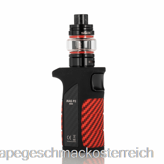Smok Mag P3 Mini 80w Starter Kit Schwarz Rot Vape Geschmack